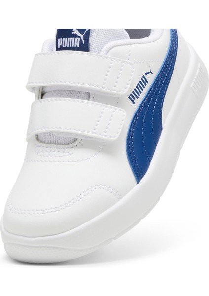 Courtflex V3 V Ps-White-Clyde Royal Çocuk Ayakkabı-Beyaz modelleri