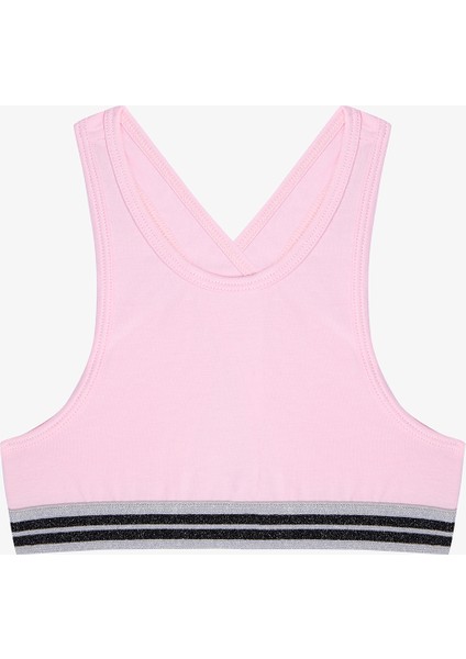 Kız Çocuk Glitter 2li Spor Üst