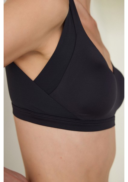 Aging Siyah Contour Balensiz Dolgusuz Sütyen