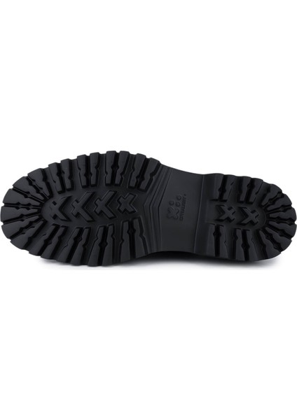 Erkek Hakiki Deri Siyah Casual Ayakkabı 668 891 Erk Ayk SK25-26 Nero fırsatları