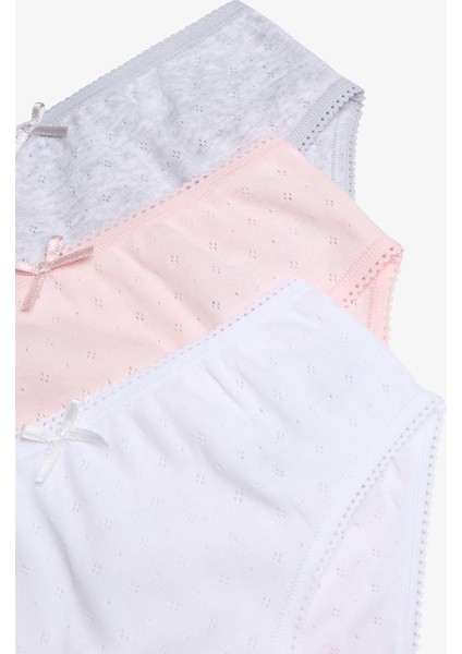 Kız Çocuk 3 lü Slip Külot