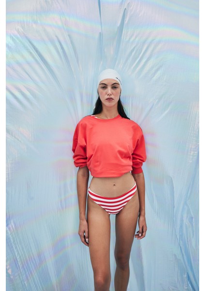 La Jolla Çizgili Slip Bikini Altı-aysu Türkoğlu Koleksiyonu