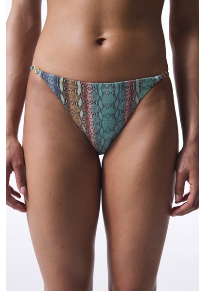 Aida Side Çok Renkli Bikini Altı