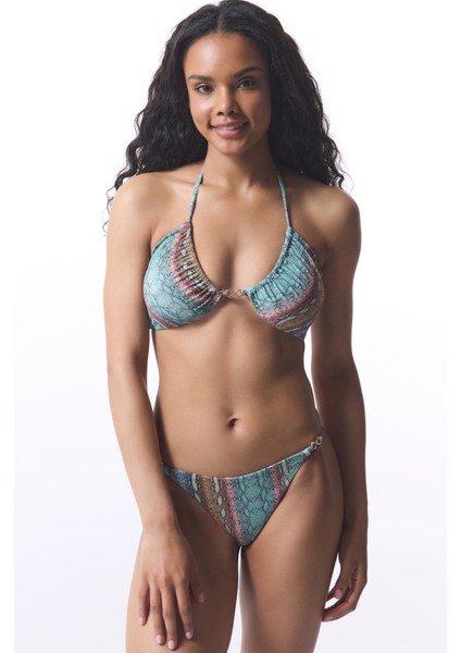 Aida Side Çok Renkli Bikini Altı