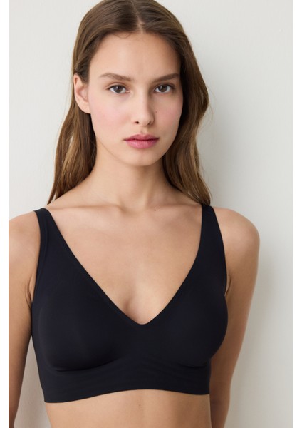 Nude Bra Siyah Sütyen