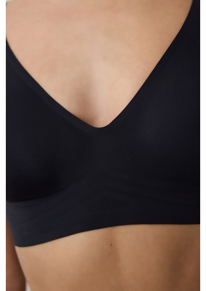 Nude Bra Siyah Sütyen