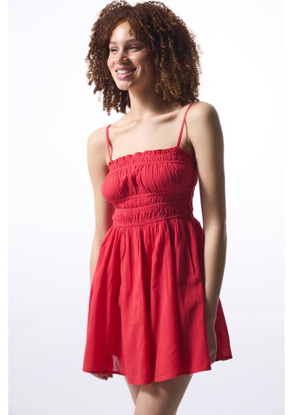 Kırmızı Rio Elbise