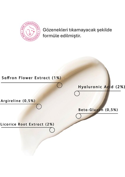 Yaşlanma Karşıtı Odaklı Günlük Cilt Bakım Seti - Ince Çizgi ve Kırışıklık Karşıtı Safran Özlü Vegan