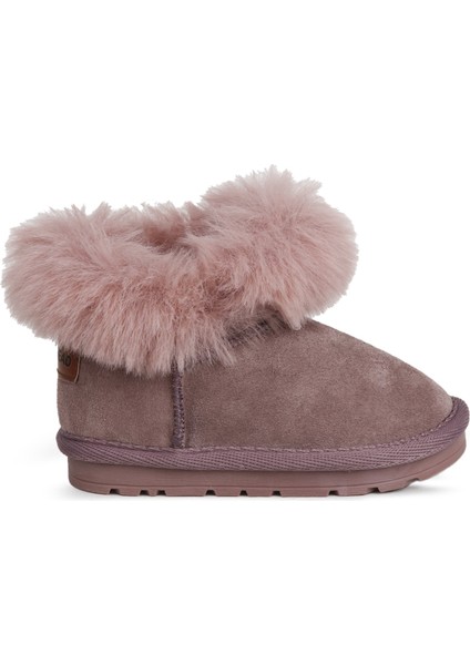 BUCK3062 Func Kız Çocuk Pembe Kürklü Bot