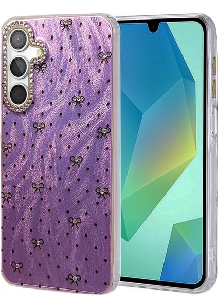Samsung Galaxy A55 5g Kılıf Blade Aynalı Desenli Kapak - Desen 2
