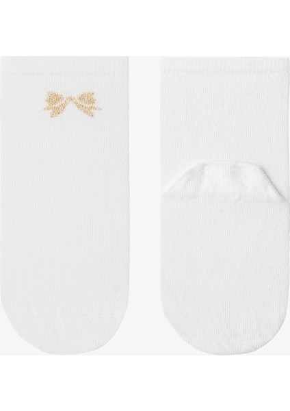 Karışık Renkli Kız Çocuk Ballet Balerin Desenli 4'lü Pamuklu Soket Çorap