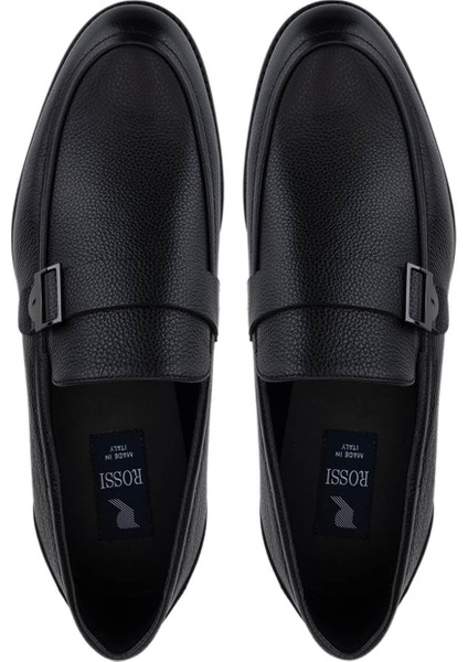 Erkek Hakiki Deri Siyah Casual Ayakkabı 668 1613 Erk Ayk SK25-26 Nero indirimleri