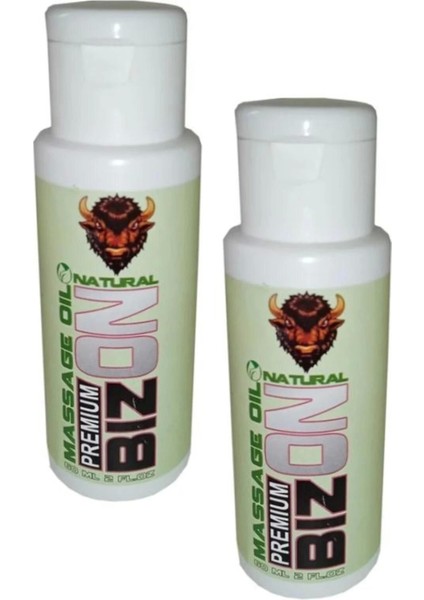 Bizon Rahatlatıcı Etkili Vücut Masaj Bakım Yağı 60 ml x 2 Adet