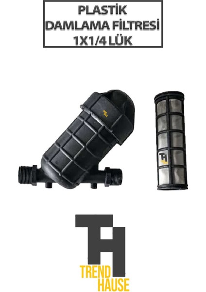 Plastik Damlama Filtresi 1,1/4 Lük