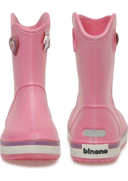 Bınono BINONO TOG F 3PR Pembe Kız Çocuk Yağmur Çizmesi