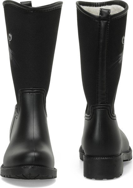 Bınono BINONO ELIS F 3PR Siyah Kız Çocuk Yağmur Çizmesi