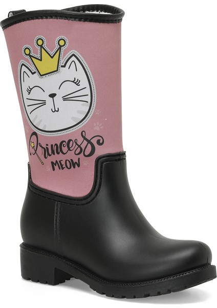 Bınono BINONO ELIS F 3PR Siyah Kız Çocuk Yağmur Çizmesi