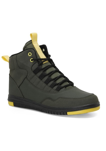 ZEYA 3PR Haki Erkek High Sneaker
