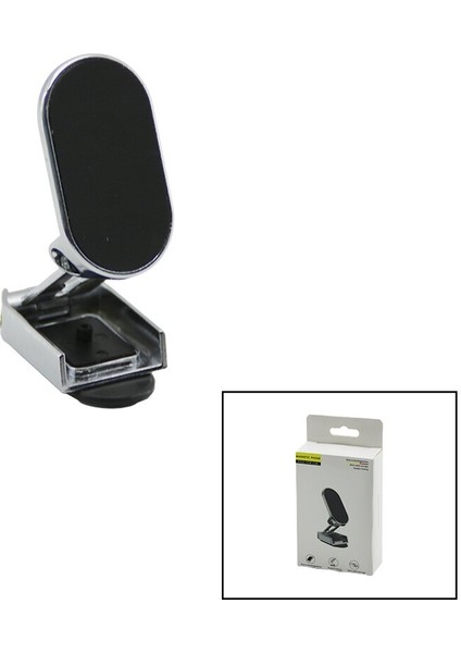 Mıknatıslı Oto - Araç Telefon Tutacak Yapışkanlı (5263)