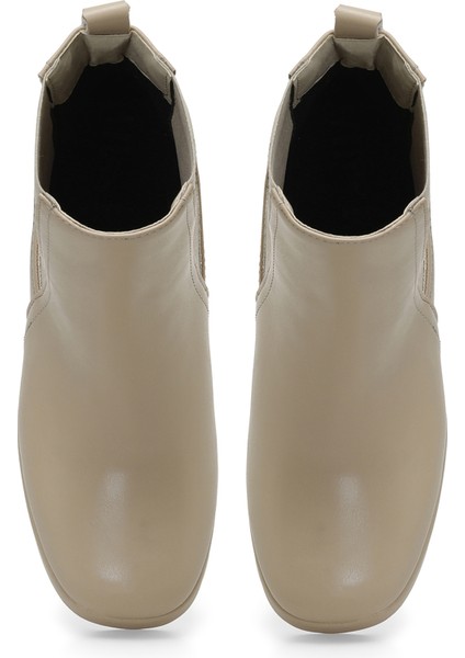 DW23018 3pr Bej Kadın Bot