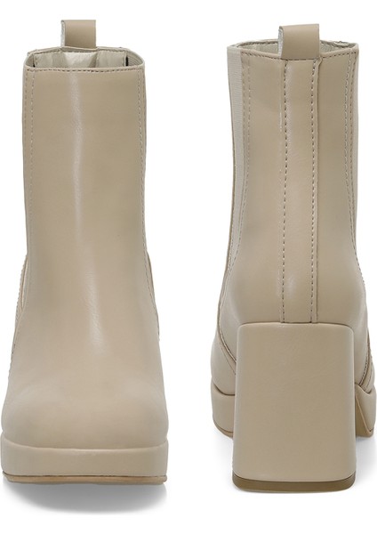 DW23018 3pr Bej Kadın Bot