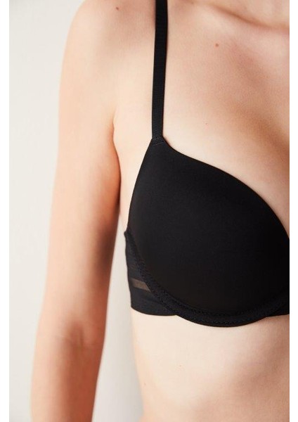 Lift Up Siyah Sütyen