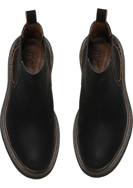 INCI SEYO 3PR Siyah Erkek Klasik Bot