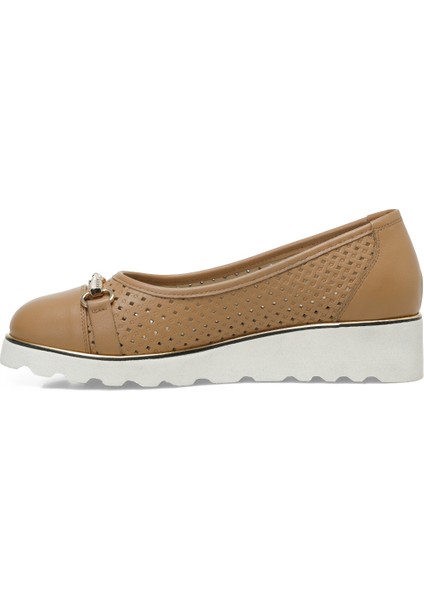 INCI ORBA 4FX Taba Kadın Dolgu Ayakkabı