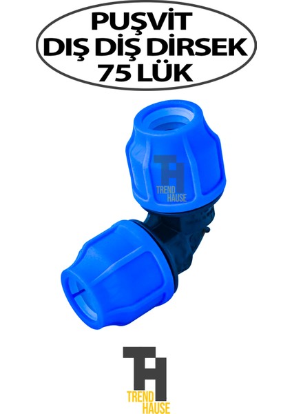 Puşvit Dirsek Dış Dış 75 Lik