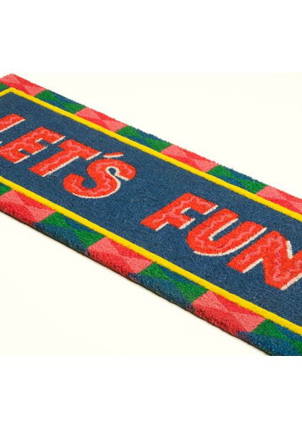 Kerala Coır Kapı Önü Paspası 35X100 cm Koyu Mavi fiyatları