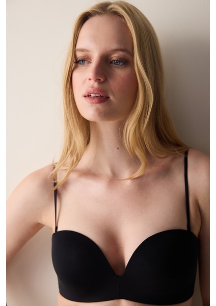 Pure Up Siyah Sütyen