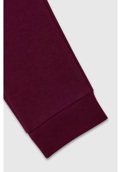 Kız Çocuk BNT-G23333 Benetton Jogger Eşofman Altı Bordo fırsatları