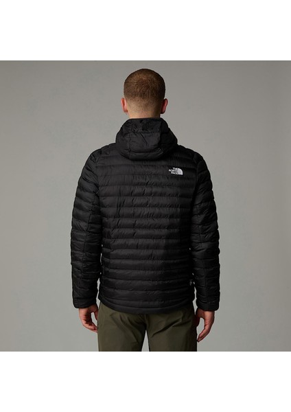 Huila Synthetic Hoodie Erkek Gri Kapüşonlu Mont