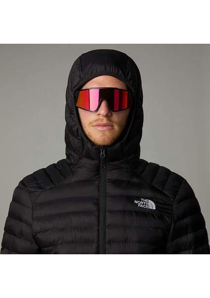 Huila Synthetic Hoodie Erkek Gri Kapüşonlu Mont