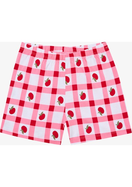 Kız Çocuk Tomato Sauce Çok Renkli Pamuklu 2li Pijama Takımı