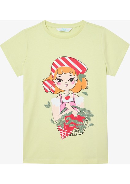 Kız Çocuk Tomato Sauce Çok Renkli Pamuklu 2li Pijama Takımı