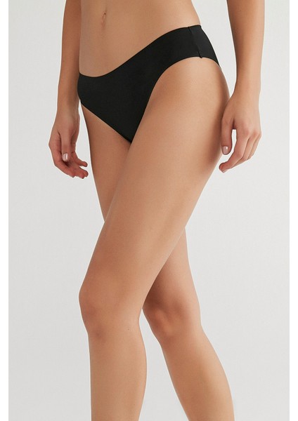#İzbırakmaz Light Siyah Slip Külot