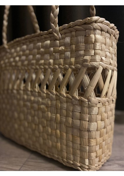 Hasır Plaj Çantası El Yapımı fırsatları