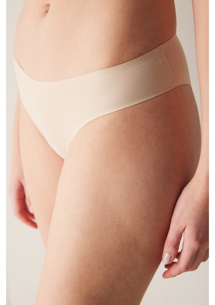 #izbırakmaz Light Ten Rengi Slip Külot