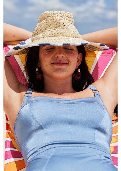 Mavi Dina Korseli Mayo