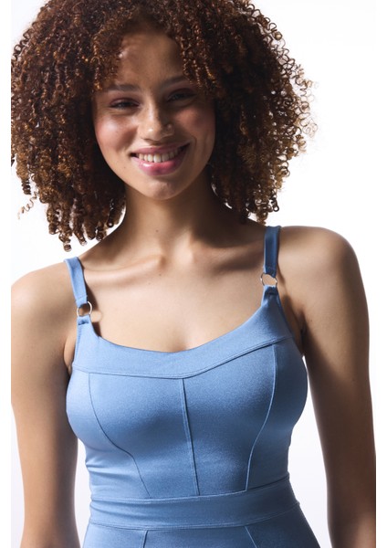 Mavi Dina Korseli Mayo