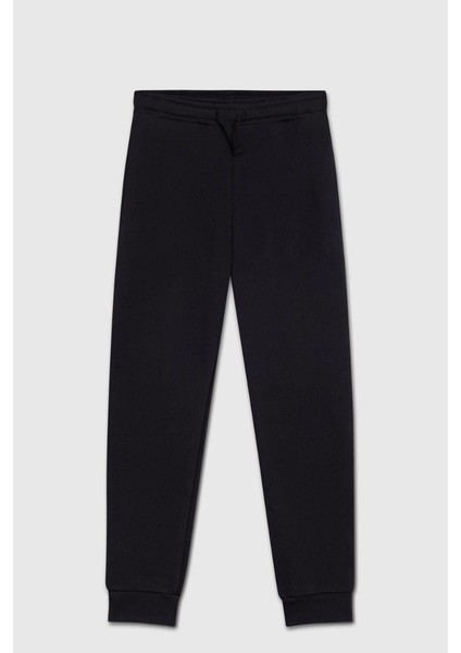 Kız Çocuk BNT-G23333 Benetton Jogger Eşofman Altı Siyah