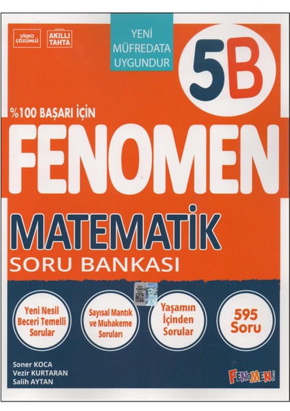 Fenomen 5. Sınıf 5b Matematik Soru Bankası