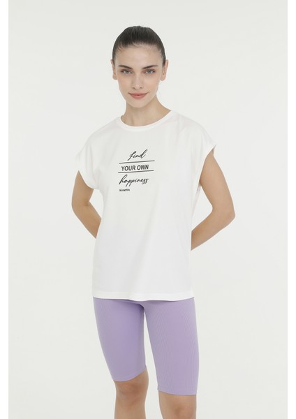 Wl Claudıa 11P3004 4Fx Beyaz Kadın Kısa Kol T-Shirt