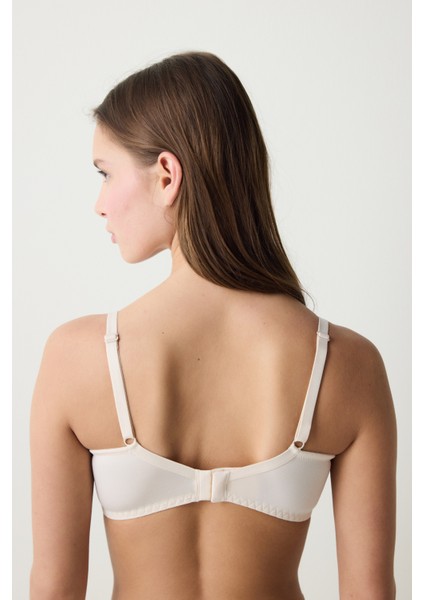 Curvy Lace Bej Sütyen