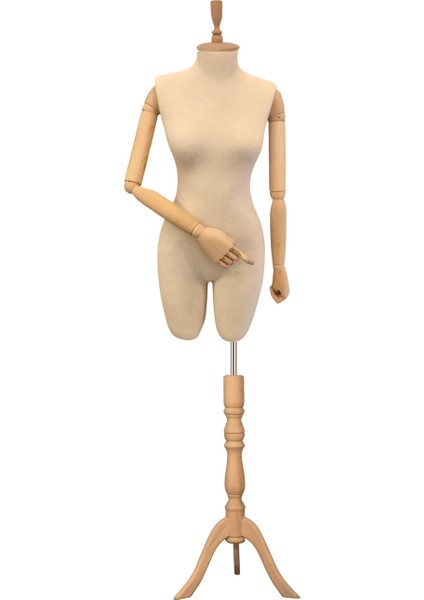 Çengel Aparatlı 42 Beden Pinokyo Kollu Pantolon Giyebilen Terzi Mankeni modelleri