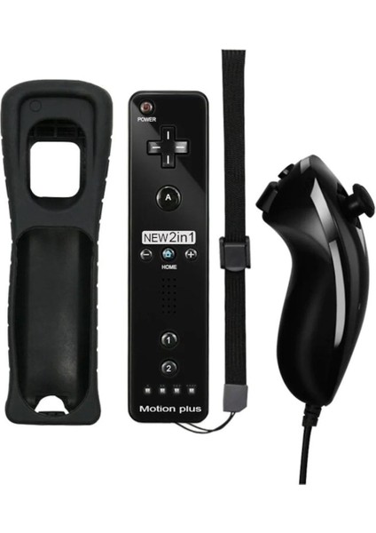 Nintendo Wii 2in1 Motion Plus Remote Kontroller + Nunchuk Kontroller Set fiyatları