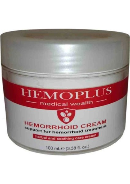 Hemoplus Hemorrhoidin Krem 100 ml 1 Adet