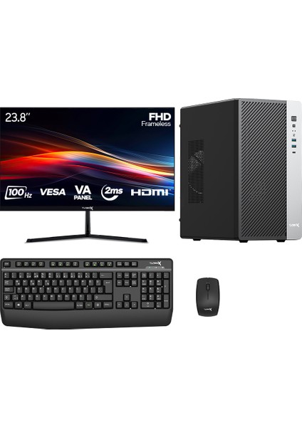 TX6991 I5 11400 32GB Ddr4 Ram 1tb Nvme SSD 23.8 Inç Monitör Masaüstü Ofis Hazır Sistem