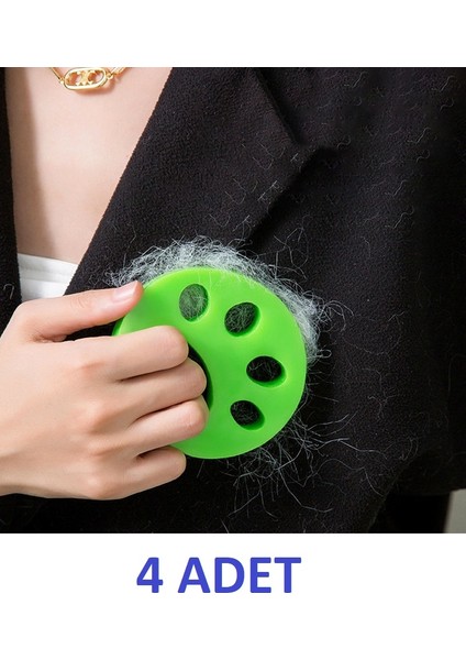 Çamaşır Makinesi ve Evcil Hayvanlar Için Tüy Toplayıcı Yıkanabilir Aparat 4 Adet (5263)